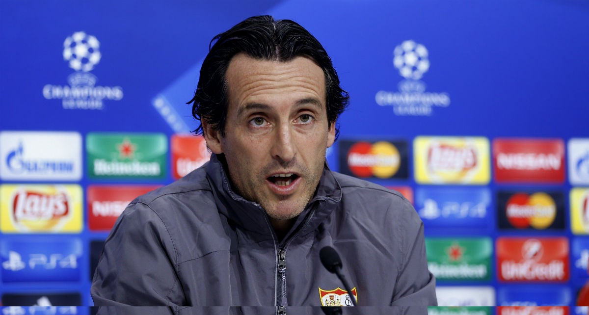 Unai Emery: "Solo vale ganar ante el City para seguir" Unai Emery: "Solo vale ganar ante el City para seguir"