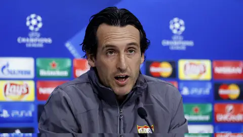 Unai Emery, en rueda de prensa Unai Emery, en rueda de prensa