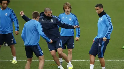 Entrenamiento del Real Madrid Entrenamiento del Real Madrid