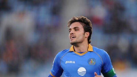 Pedro Le&oacute;n, jugador del Getafe