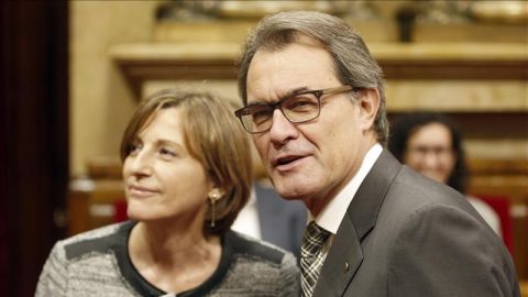Artur Mas y Carme Forcadell