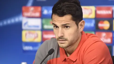 Vitolo en rueda de prensa Vitolo en rueda de prensa