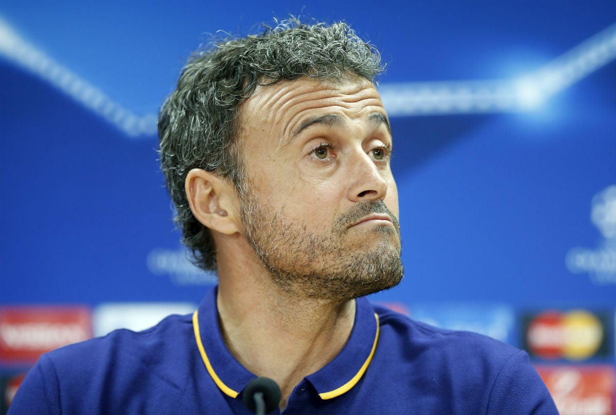Luis Enrique: "Hemos tenido mejores partidos que el del Real Madrid" Luis Enrique: "Hemos tenido mejores partidos que el del Real Madrid"
