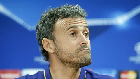 Luis Enrique atiende a los medios en la previa del Barça-BATE Luis Enrique atiende a los medios en la previa del Barça-BATE