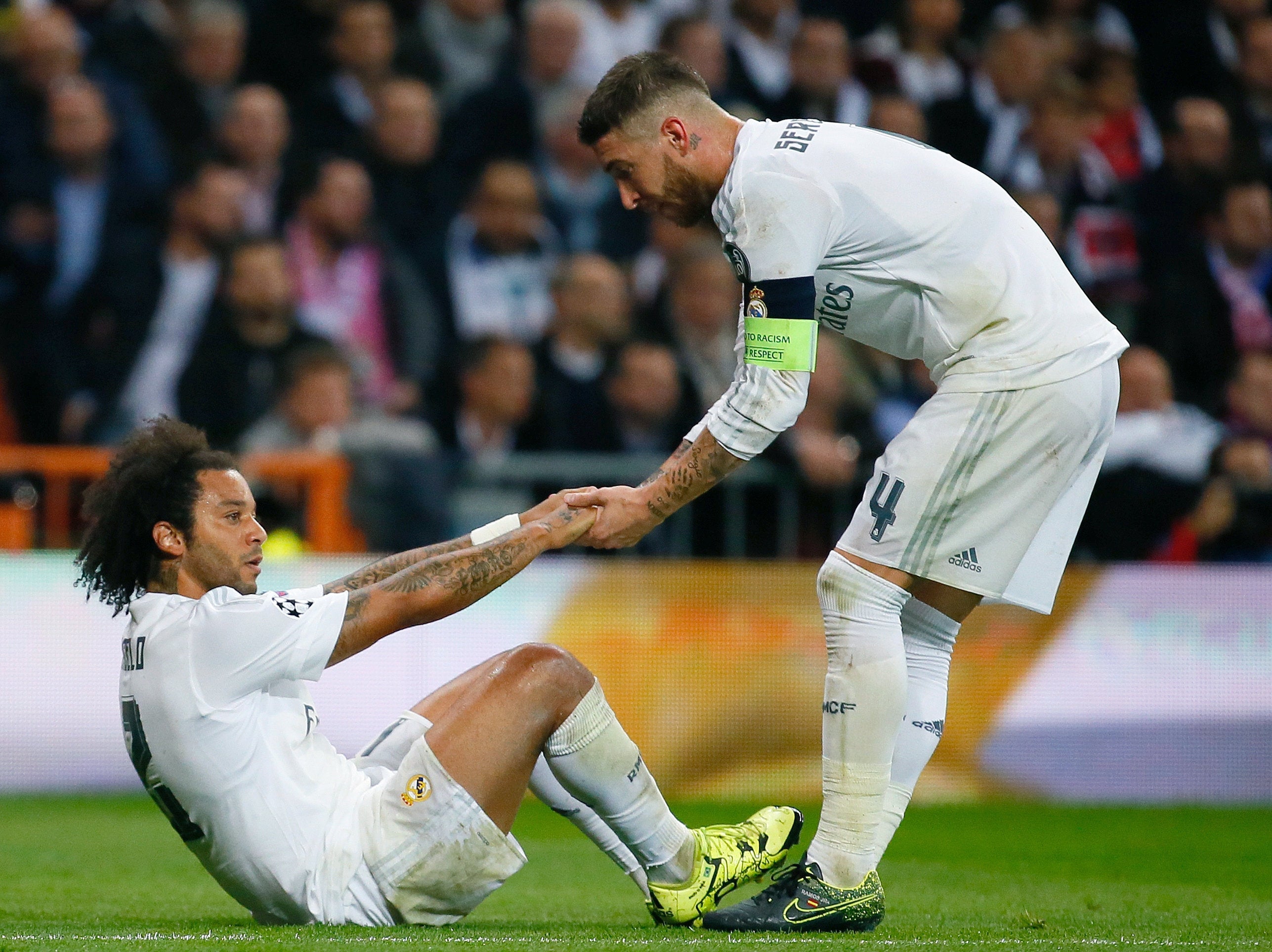Marcelo y Sergio Ramos no viajarán a Ucrania Marcelo y Sergio Ramos no viajarán a Ucrania