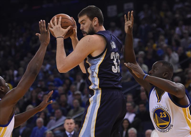 Noche de derrotas para Marc Gasol, Rubio, Ibaka y Calderón en la NBA Noche de derrotas para Marc Gasol, Rubio, Ibaka y Calderón en la NBA