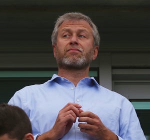 Roman Abramovich, durante un partido del Chelsea Roman Abramovich, durante un partido del Chelsea