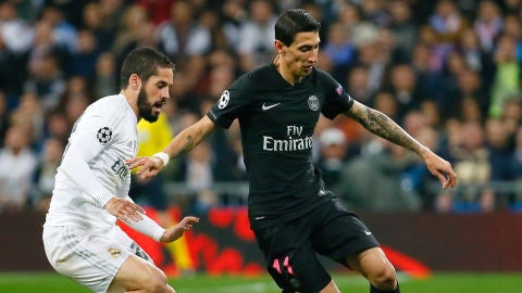 Di Mar&iacute;a, en su regreso al Bernab&eacute;u