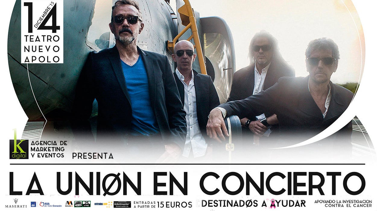 Concierto solidario de La Unión en Madrid junto a Álvaro Urquijo y David Summers Concierto solidario de La Unión en Madrid junto a Álvaro Urquijo y David Summers
