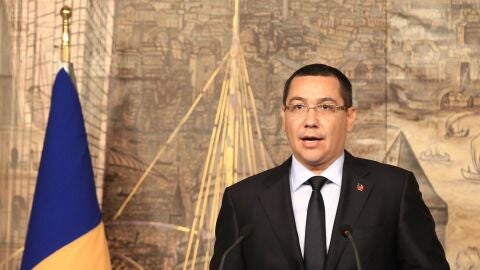 El primer ministro de Ruman&iacute;a, Victor Ponta, en una imagen de archivo