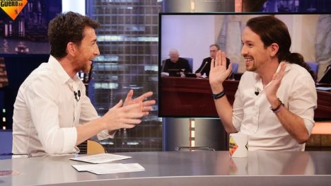 Pablo Iglesias en El Hormiguero.