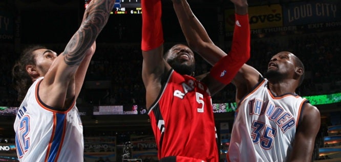 Los Raptors ganan en casa de los Thunder de Durant e Ibaka Los Raptors ganan en casa de los Thunder de Durant e Ibaka