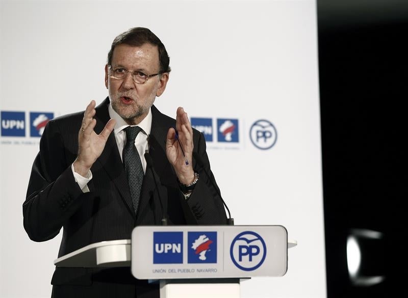 Mariano Rajoy: "El Estado tiene instrumentos para evitar un disparate" Mariano Rajoy: "El Estado tiene instrumentos para evitar un disparate"