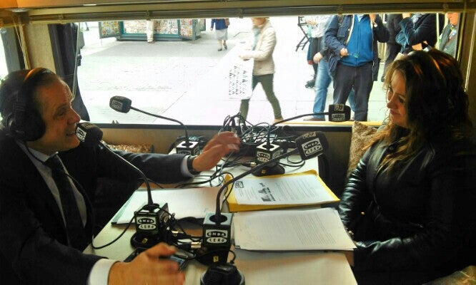 Valladolid en la Onda. Especial desde el Corte Inglés de Constitución. 06/11/2015. Valladolid en la Onda. Especial desde el Corte Inglés de Constitución. 06/11/2015.