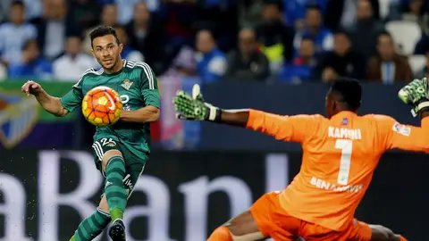 Rubén Castro bate a Kameni Rubén Castro bate a Kameni
