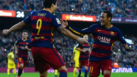 Neymar-Suárez delantera letal Neymar-Suárez delantera letal