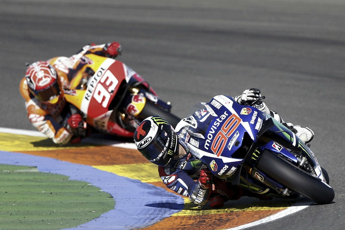 Jorge Lorenzo campeón mundial de MotoGP al ganar en Valencia Jorge Lorenzo campeón mundial de MotoGP al ganar en Valencia