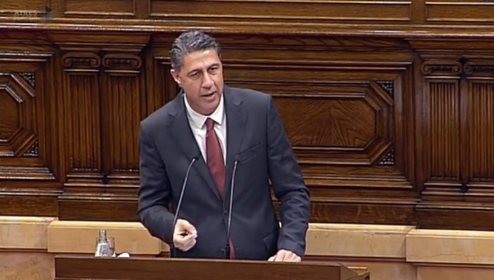 Xavier García Albiol en el Parlament