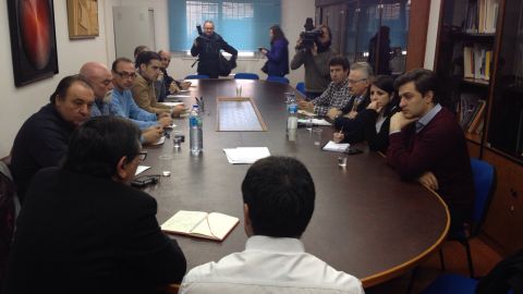 Reuni&oacute;n PSOE-UGT sobre Arcelor