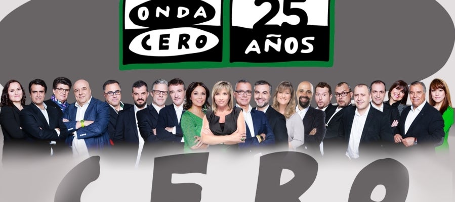 Onda Cero celebra 25 temporadas Onda Cero celebra 25 temporadas