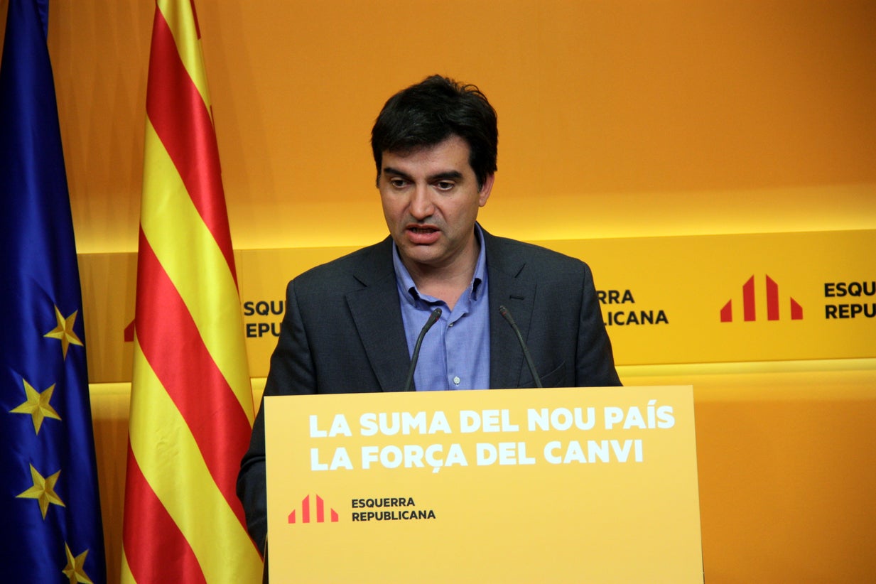 Sergi Sabrià: "Habrá investidura pero es difícil ponerle fecha" Sergi Sabrià: "Habrá investidura pero es difícil ponerle fecha"