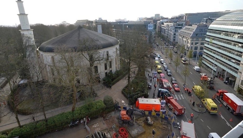 Evacúan la Gran Mezquita de Bruselas