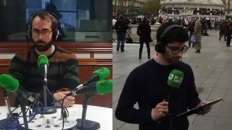 Luis Lizarraga y Juan Carlos Vélez Luis Lizarraga y Juan Carlos Vélez