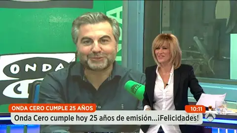 Frame 8.746528 de: Susanna Griso felicita a Carlos Alsina y Onda Cero por su 25 aniversario Frame 8.746528 de: Susanna Griso felicita a Carlos Alsina y Onda Cero por su 25 aniversario