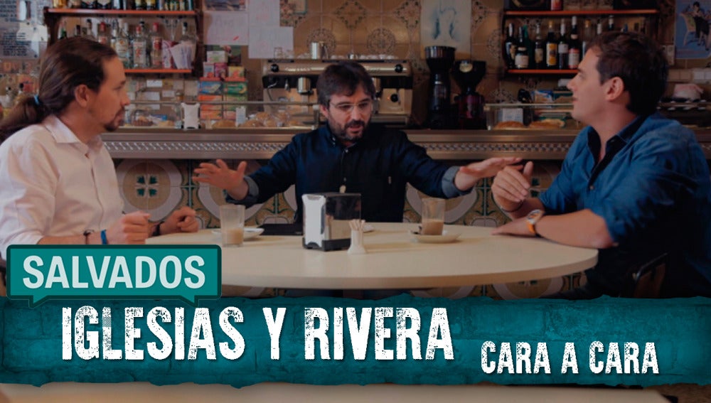 Albert Rivera a Pablo Iglesias: "Sé que os reunís con empresarios importantes" - Salvados