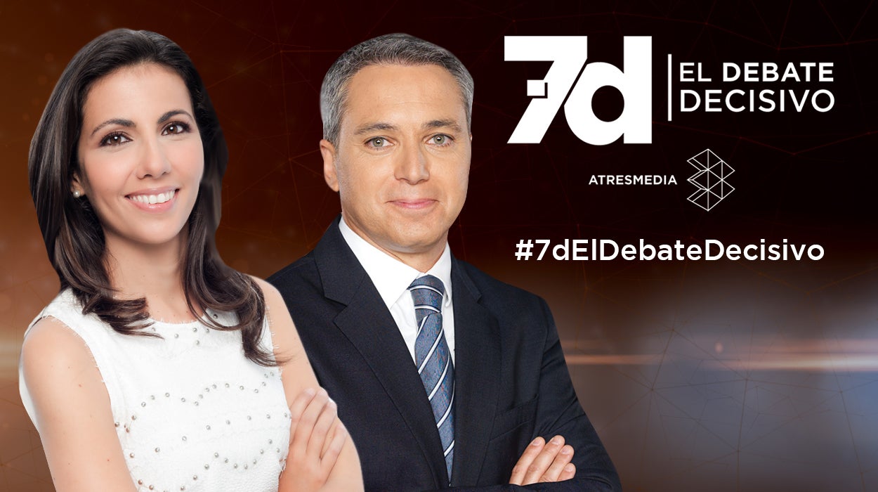 Vicente Vallés y Ana Pastor moderarán el 7D: El Debate Decisivo, en Atresmedia Vicente Vallés y Ana Pastor moderarán el 7D: El Debate Decisivo, en Atresmedia