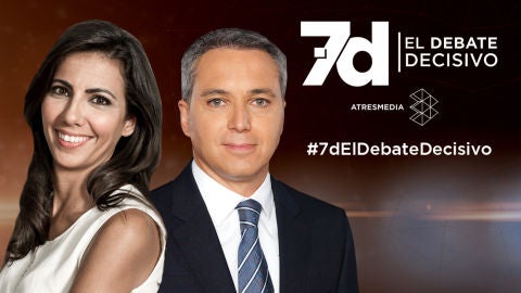 Ana Pastor y Vicente Vall&eacute;s, moderadores de 7D: El Debate Decisivo