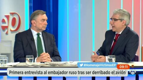 El embajador ruso en Espa&ntilde;a, en Espejo P&uacute;blico