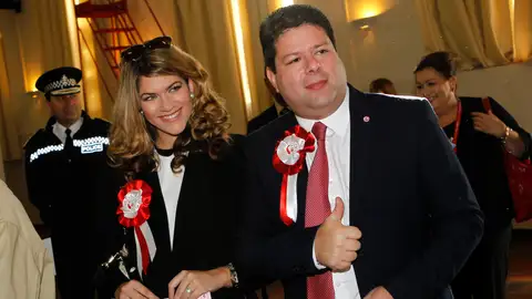 El reelegido primer ministro, Fabián Picciardo. El reelegido primer ministro, Fabián Picciardo.