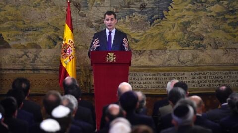 El Rey preside un acto solemne en reconocimiento a los sefard&iacute;es