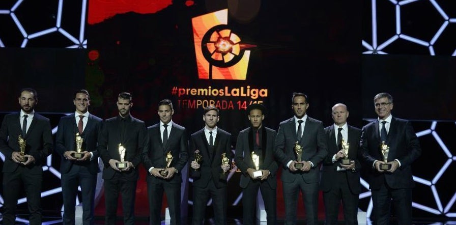 Real Madrid y Barcelona, triunfadores de los premios de la LFP Real Madrid y Barcelona, triunfadores de los premios de la LFP