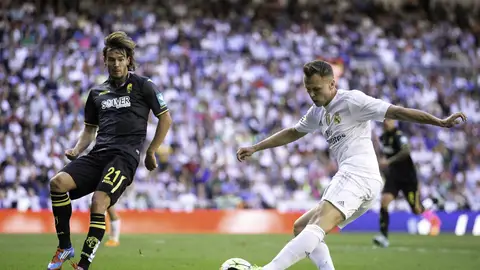Denis Cheryshev, durante un partido con el Real Madrid Denis Cheryshev, durante un partido con el Real Madrid