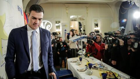 El l&iacute;der del PSOE, Pedro S&aacute;nchez. 