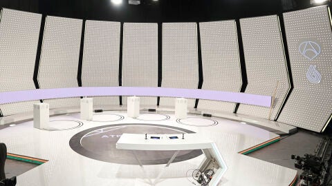 Plat&oacute; del Debate Decisivo de Atresmedia