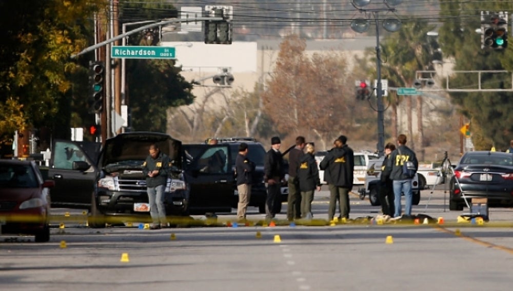 Policía en San Bernardino, California