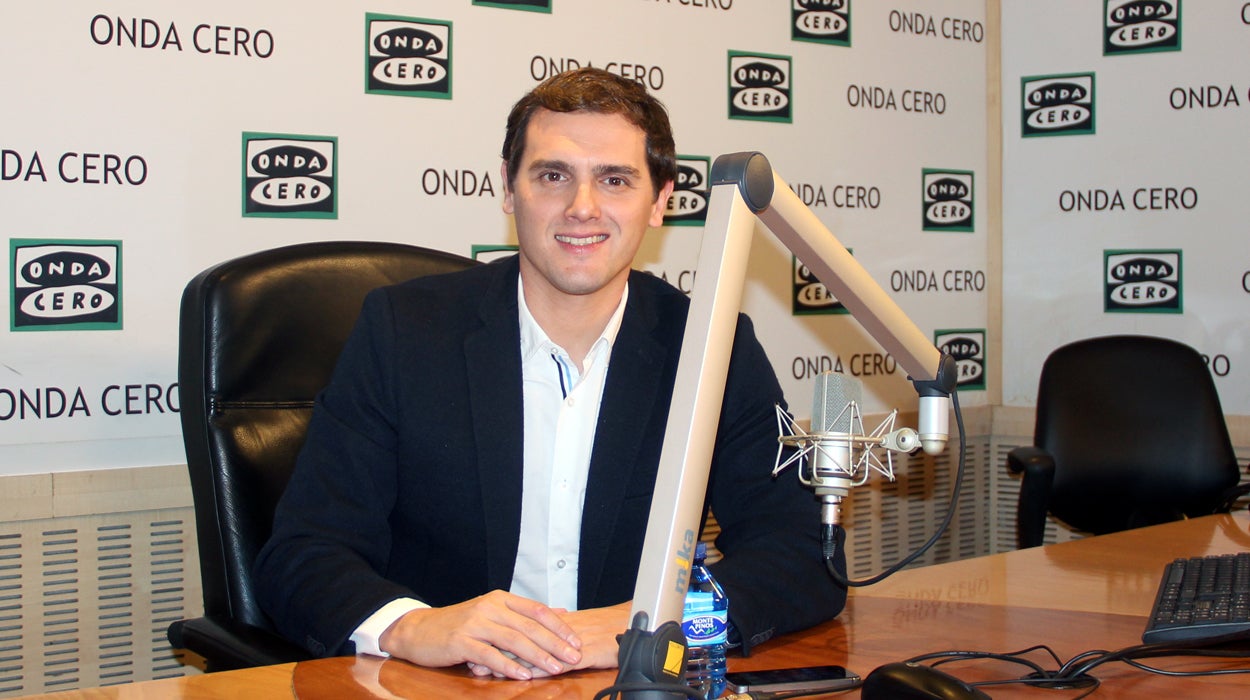 Albert Rivera: "Hay más ganas de cambio que miedo al cambio" Albert Rivera: "Hay más ganas de cambio que miedo al cambio"