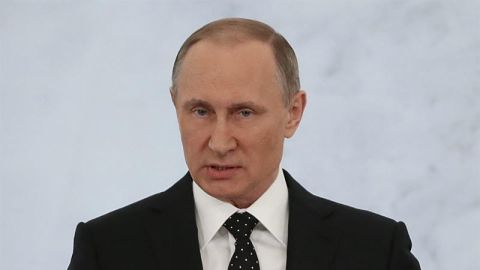 El presidente de Rusia, Vlad&iacute;mir Putin.