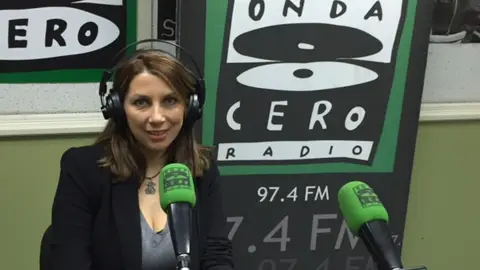 Esther López del Río Bellética Esther López del Río en antena