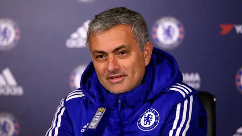 Mourinho, en rueda de prensa Mourinho, en rueda de prensa