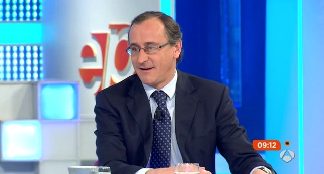 Alfonso Alonso: "Ya hay vacunas suficientes contra la tosferina para todas las madres que lo necesiten" Alfonso Alonso: "Ya hay vacunas suficientes contra la tosferina para todas las madres que lo necesiten"