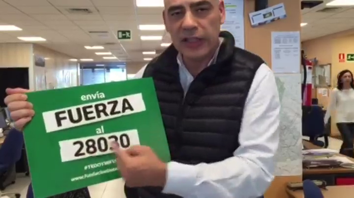 Nacho Abad: "Os invito a participar en este fin de semana solidario" Nacho Abad: "Os invito a participar en este fin de semana solidario"