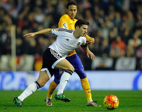 Santi Mina: "He sentido mucha alegría por marcar el primer gol con esta camiseta" Santi Mina: "He sentido mucha alegría por marcar el primer gol con esta camiseta"