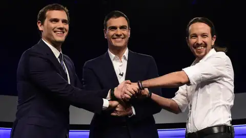 Rivera, Sánchez e Iglesias Rivera, Sánchez e Iglesias