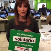 Frame 0.0 de: Elena Resano: "Participa en el fin de semana solidario, te esperamos"