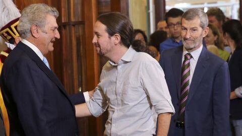 Pablo Iglesias en el Congreso de los Diputados