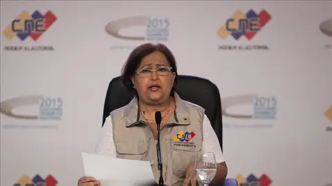 La presidenta del Consejo Nacional Electoral (CNE) de Venezuela, Tibisay Lucena La presidenta del Consejo Nacional Electoral (CNE) de Venezuela, Tibisay Lucena